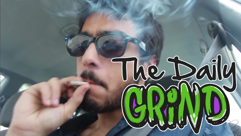 Daily Grind - Oscar hotboxing the car